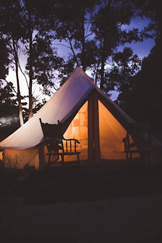 glamping night views